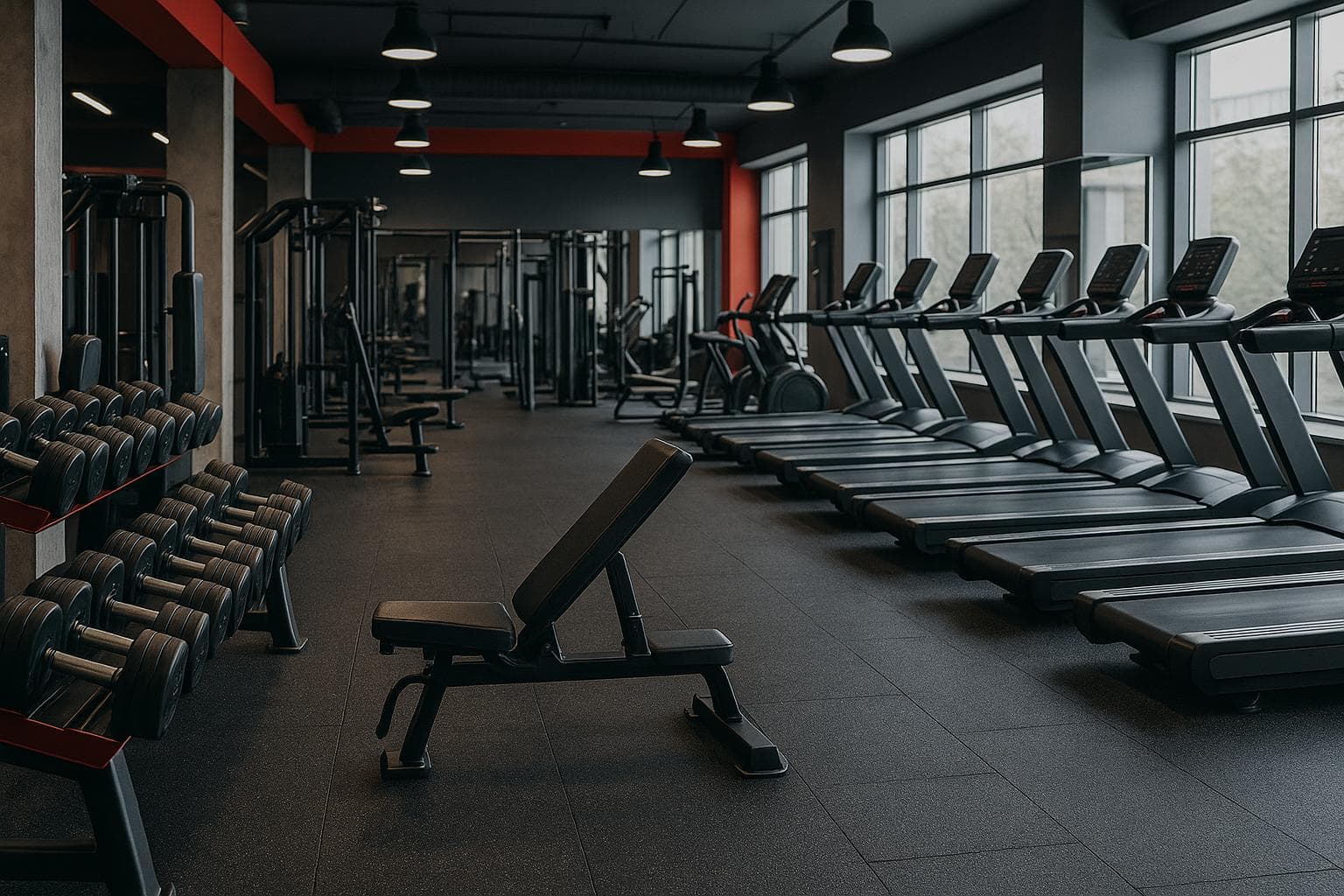 Visão ampla da academia